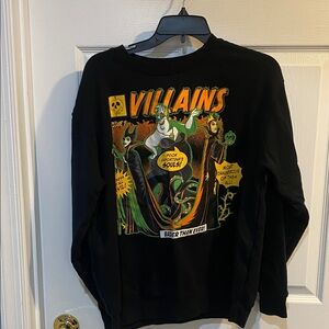 Disney villains  sweatshirt large